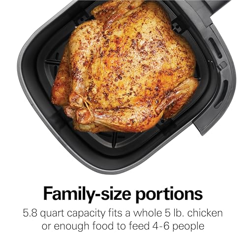 5.8 Quart Digital Air Fryer Oven With 8 Pre