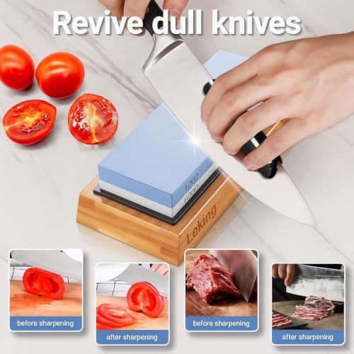 Knife Sharpening Stone Set (Multicolor)