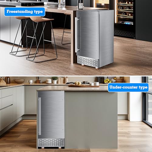 Under Counter Commercial Ice Maker 100LBS (100Lbs/Day / Embedded)