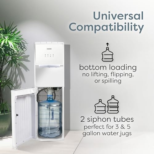 Bottom Loading Water Dispenser (White / Bottom Load)