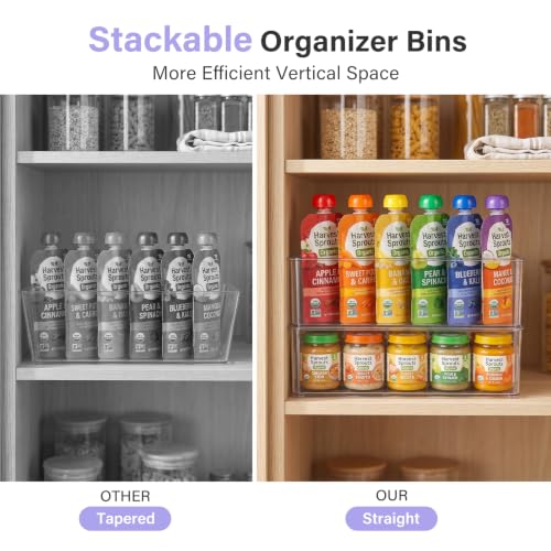 4 Pcs Storage Container Breastmilk for Fridge