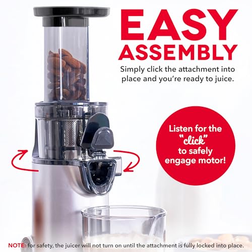 Deluxe Compact Cold Press Juicer (Compact / Graphite)