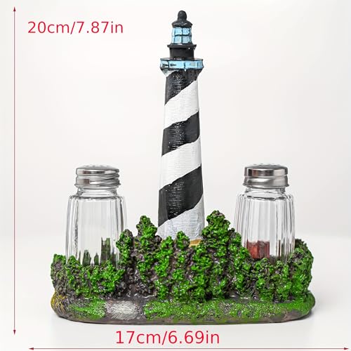 Coastal Lighthouse Salt and Pepper Shaker Set (Lighthouse)