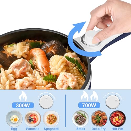 Electric Pot 1.5L Non (1.5 L (Without Steamer) / Navy Blue)
