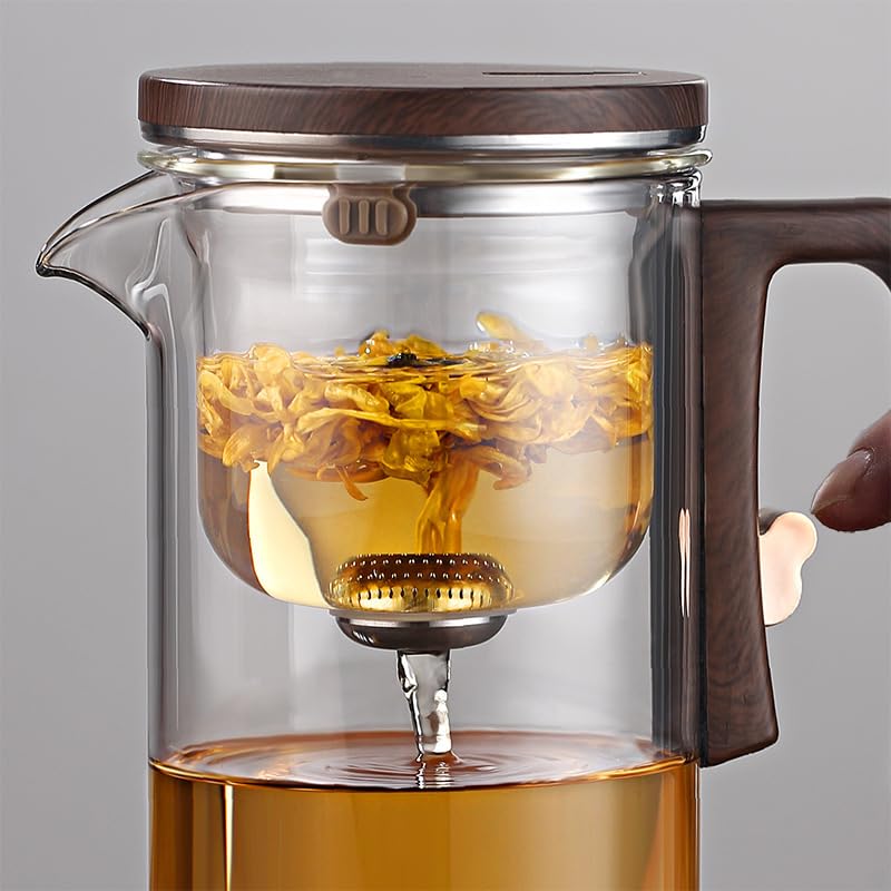 Magnetic Glass Teapot with Infuser (900ml)
