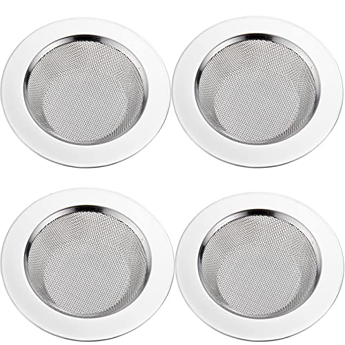 4 PCS Kitchen Sink Strainer Stainless Steel (4 PACK)