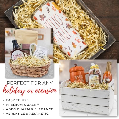 MagicWater Crinkle Cut Paper Gift Basket Filler (32 Ounce)