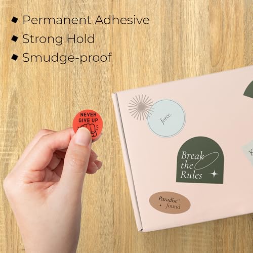 Red Thermal Labels (Red)