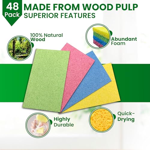 Cellulose Sponges (Multicolor)