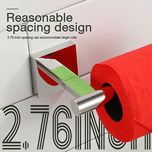 Toilet Paper Holder for Bathroom Toilet Roll Holder Hold Mega Rolls Polished Chrome Stainless Steel B2005CH