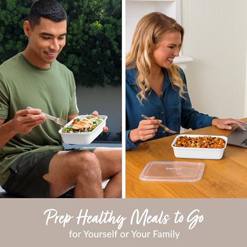 Prep 60 Piece Meal Prep Kit (White Stone)