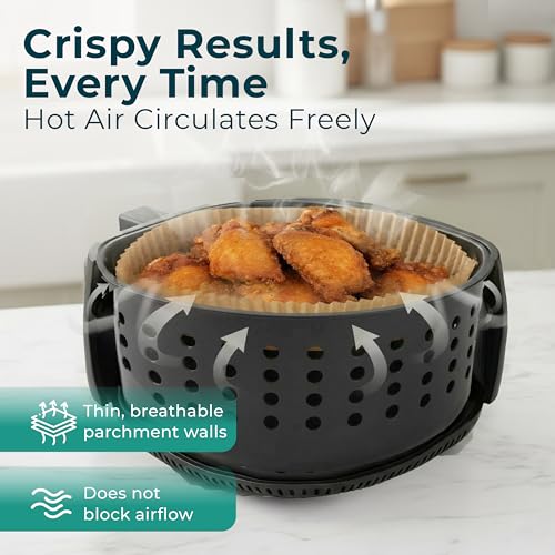 Cathy Yoder's Round Air Fryer Liners (8 inch - Round)