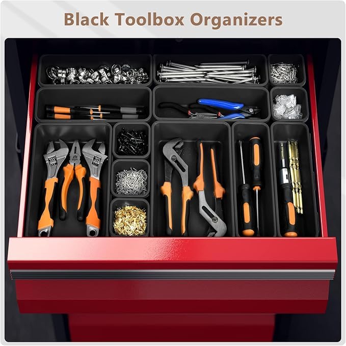 A LUGEI Tool Box Organizer Garage Organization and Storage (5pcs-XXL Size)