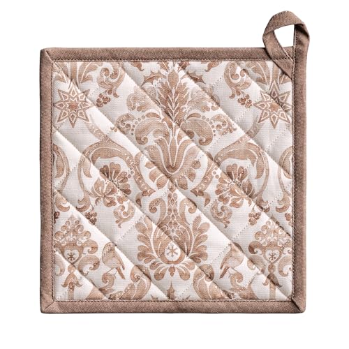 Pot Holders 100% Cotton Potholders (121 - Allure / 8" x 8" (Pot Holder Pack of 1))