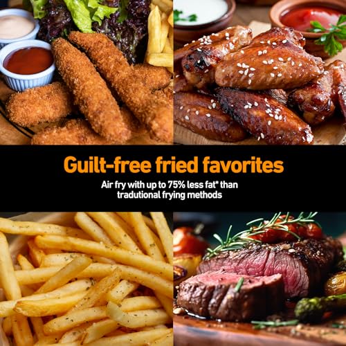 Air Fryer 9.5 Quart Air Fryer with Dual Basket for Quick and Easy Meals