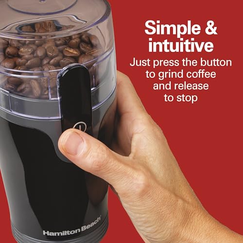 Fresh Grind Electric Coffee Grinder For Up To 12 Cups (Black / Makes up to 12 Cups)