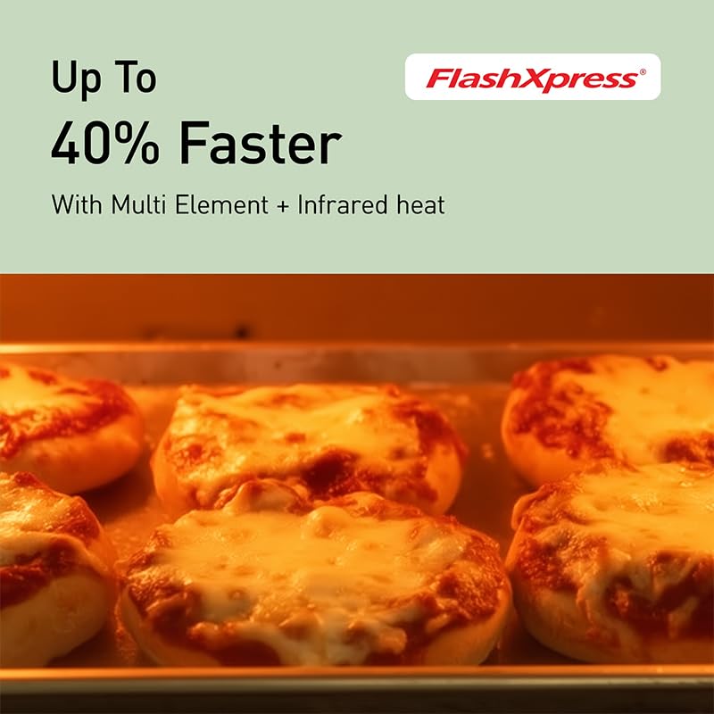 FlashXpress Toaster Oven Countertop (FlashXpress Compact / White)