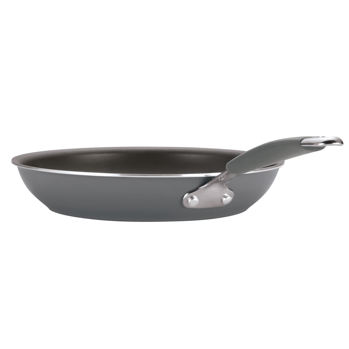 Cucina Nonstick Cookware Pots and Pans Set (Sea Salt Gray / 14 Piece Porcelain)