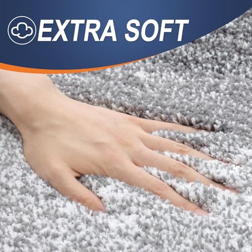 Bathroom Runner Rug 47x17 (47" X 17" / Grey)
