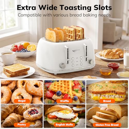 Toaster 4 Slice (4 Slice / White)