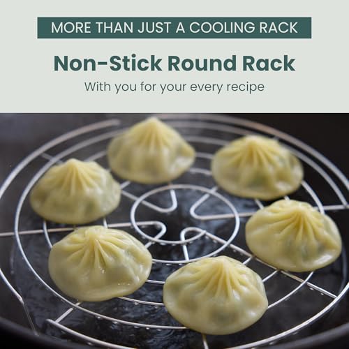 3 Set Round Cooling Racks for Baking (Round Rack 3-Pack)