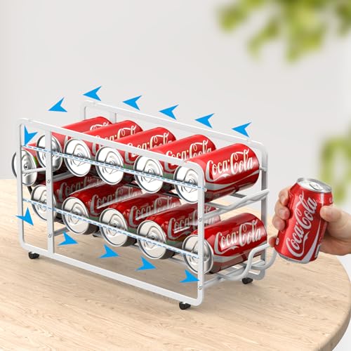 Soda Can Organizer Storage Rack