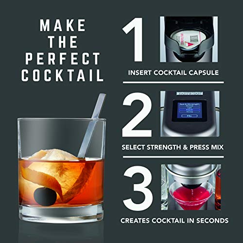 Premium Cocktail and Margarita Machine for The Home Bar with Push (Bartesian Classic)