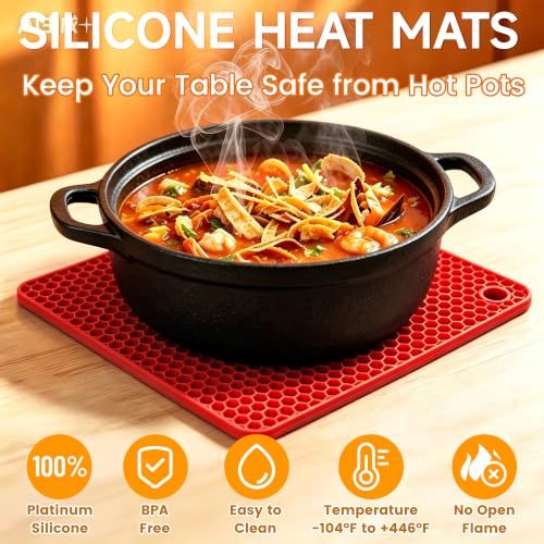 Silicone Trivet Mats (4 Count)