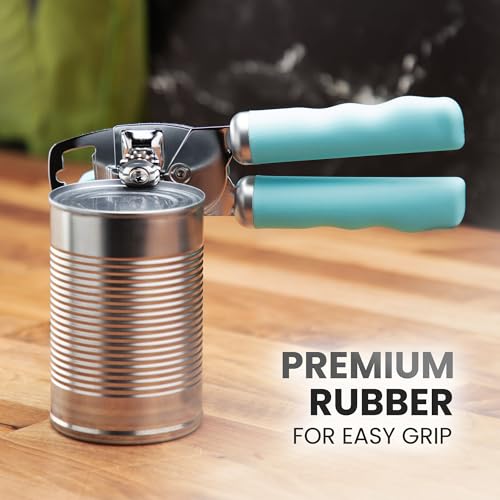 Heavy Duty Stainless Steel Can Opener Manual with Bottle Opener