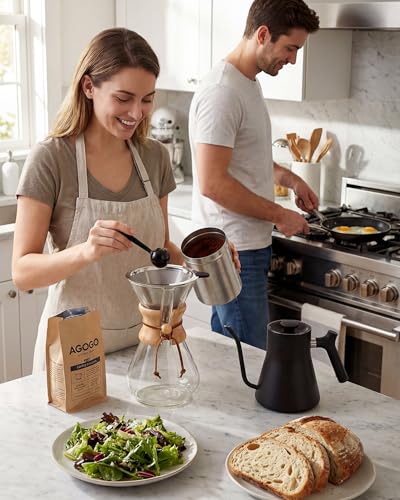 Pour Over Coffee Maker Set (Classic Shape / 40 Ounces)