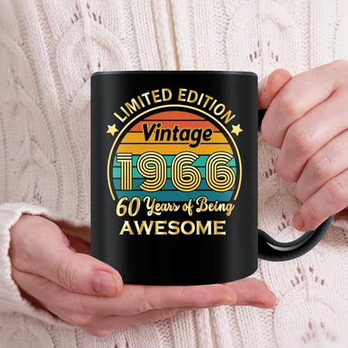 60th Birthday Gifts for Women Men (60-1966)