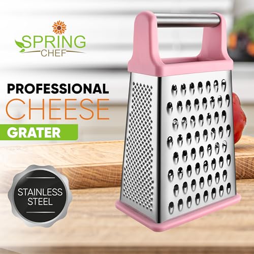 Stainless Steel XL Cheese Grater for Kitchen