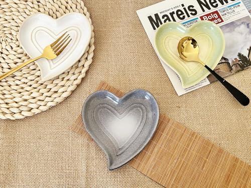 Ceramic Spoon Rest for Stove Top (Marble Grey)