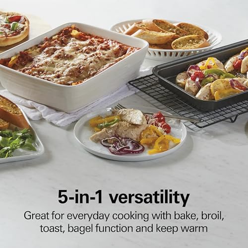 4 Slice Countertop Toaster Oven with 5 Cooking Modes