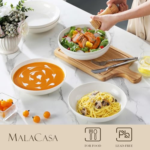 8.85" Large Pasta Bowls (4 Count)