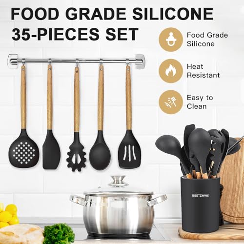 Cooking Utensils Set (Black)