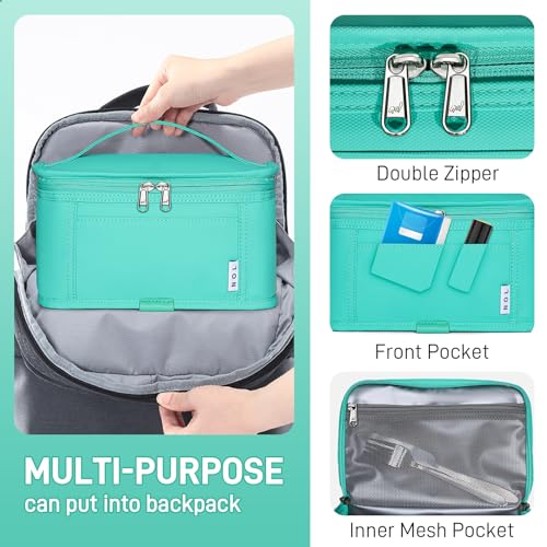 NOL Small Lunch Bag Mini Lunch Box Insulated Lunch Bag for Men