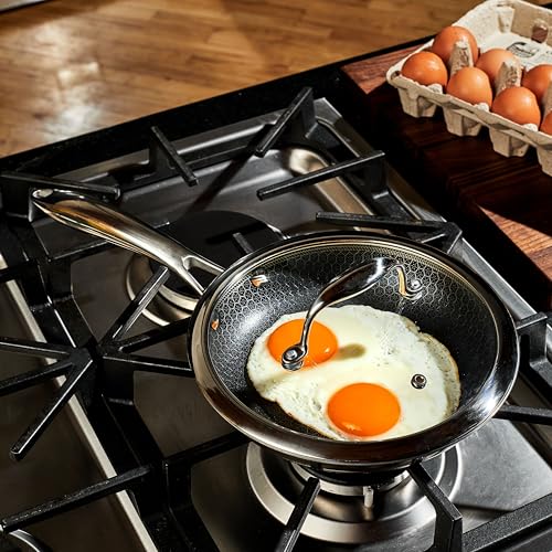 8" Hybrid Nonstick Frying Pan with Lid (Pan + Lid / 8-inch)