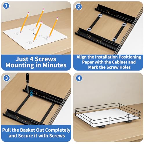 Spice Rack Organizer for Cabinet