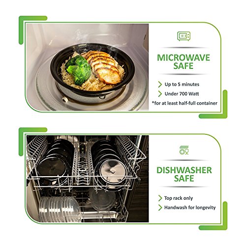 30 Pack Meal Prep Containers Reusable (30 Pack / Circular)