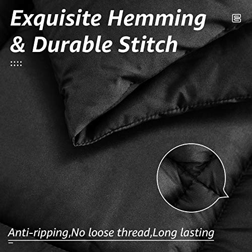 All Season King Size Bed Comforter (Dark Grey / King（90*102）)