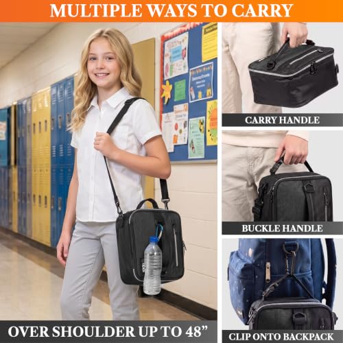 Insulated Lunch Bag for Men Women Kids