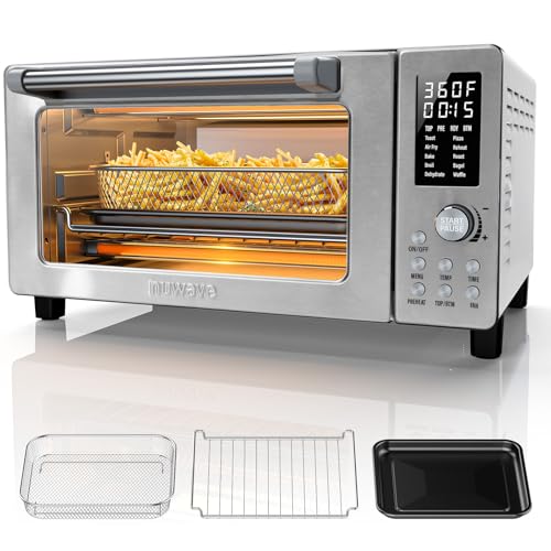 Bravo Pro Convection Air Fryer Toaster Oven Combo (Stainless Steel)