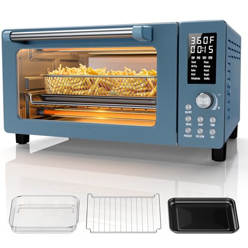 Bravo Pro Convection Air Fryer Toaster Oven Combo (Cozy Blue)