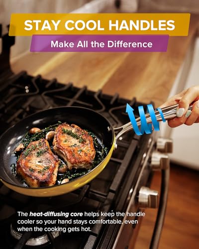 Lux 13 Piece Premium Cookware Collection (Goldenrod (G10))