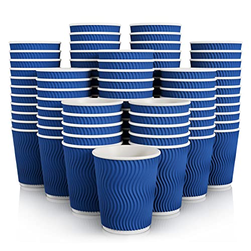Disposable Paper Coffee Cups (8oz-120pack)