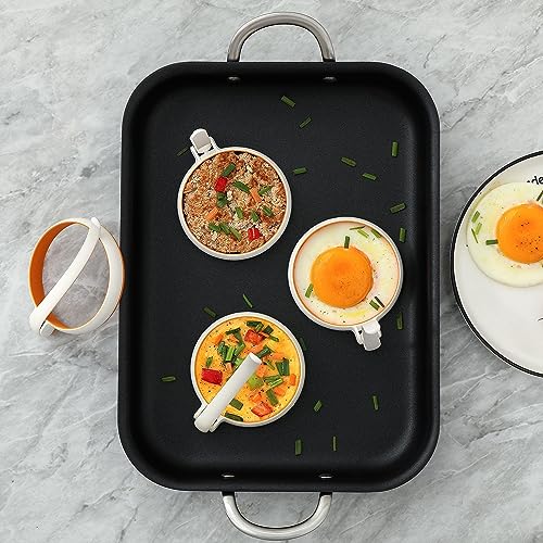 Silicone Fried Egg Cooker Rings Set