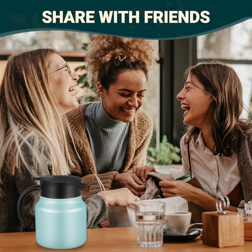 Small Insulated Coffee Carafe (Blue / 27 Ounces)