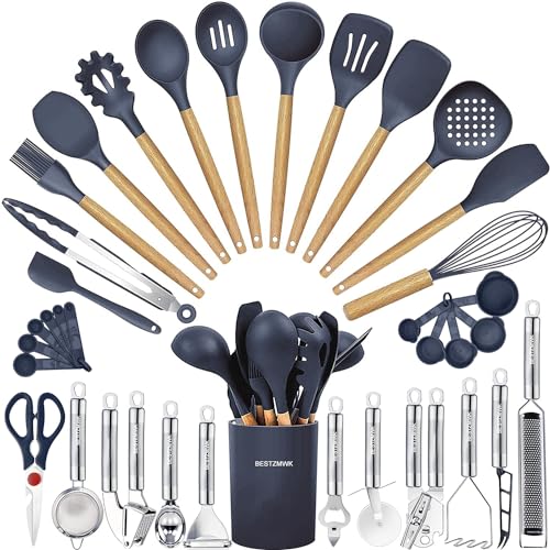 Cooking Utensils Set (Blue)