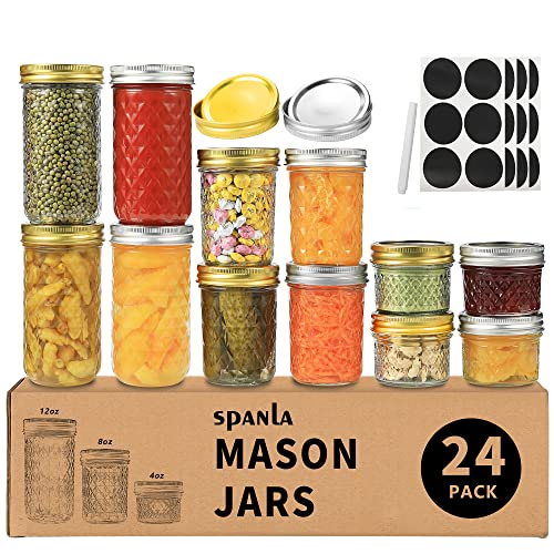 Mason Jars Variety Pack (72 Piece Set)